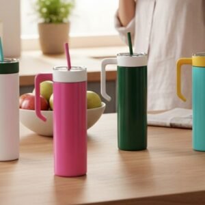 20oz Screw-On Tumbler Handle – Compatible with Not Your Merch 20oz Tumblers (10 Colors)