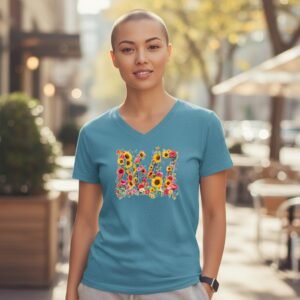 8647 – Colorful Flower Design