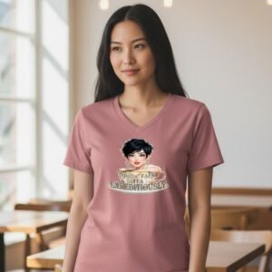FAFO Tea Expeditiously graphic tee featuring an illustrated character and tea-inspired phrase
