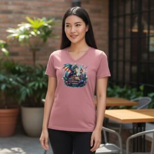 Fantasy Dystopia Thriller Fairy Graphic T-Shirt – Book Lover Statement Tee