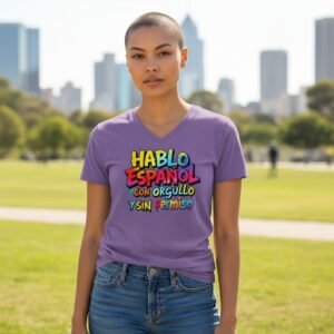 Hablo Español Con Orgullo y Sin Permiso Graphic T-Shirt