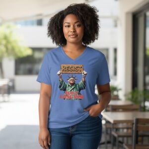 Resist Reject Fascism graphic t-shirt