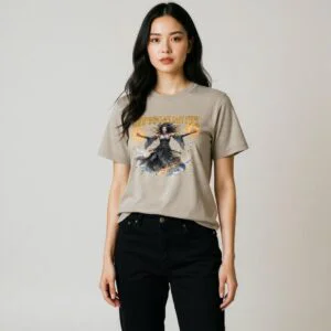 Sorceress summoning spell with bold sarcastic text graphic t-shirt