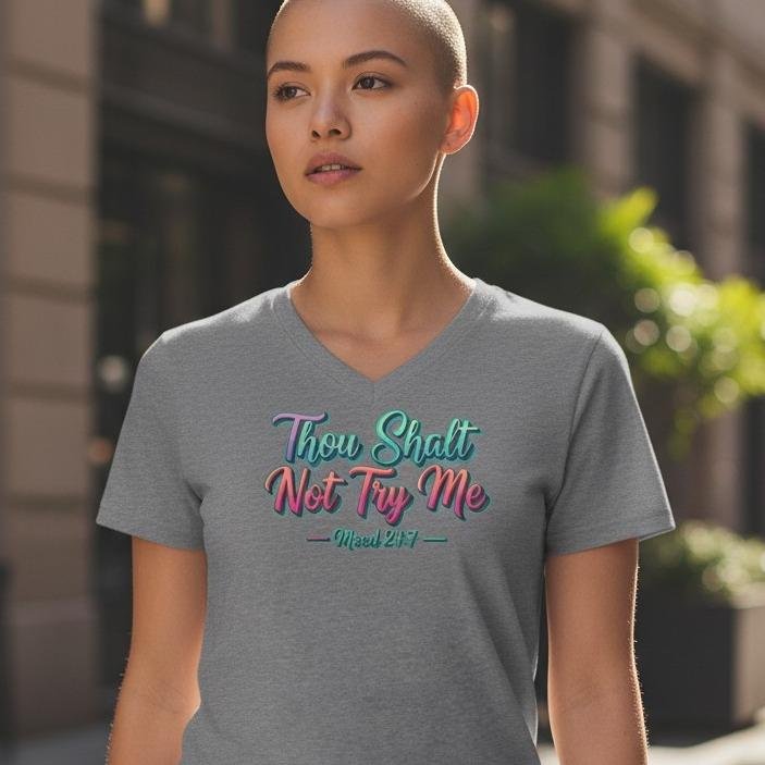 ThouShallNot Thou shalt not try me mood 24/7 graphic t-shirt