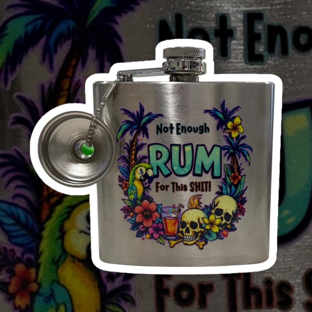 d90e70a59382454a804bc5f5ea216bde~tplv-fhlh96nyum-origin-jpeg (1) Metal pocket flask featuring a humorous graphic design with tropical and skull elements