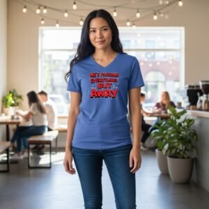 Political commentary graphic t-shirt with phrase “He’s Passing Everything But Away”