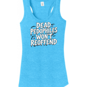 Graphic t-shirt featuring bold distressed text with a strong statement message in a gritty design style