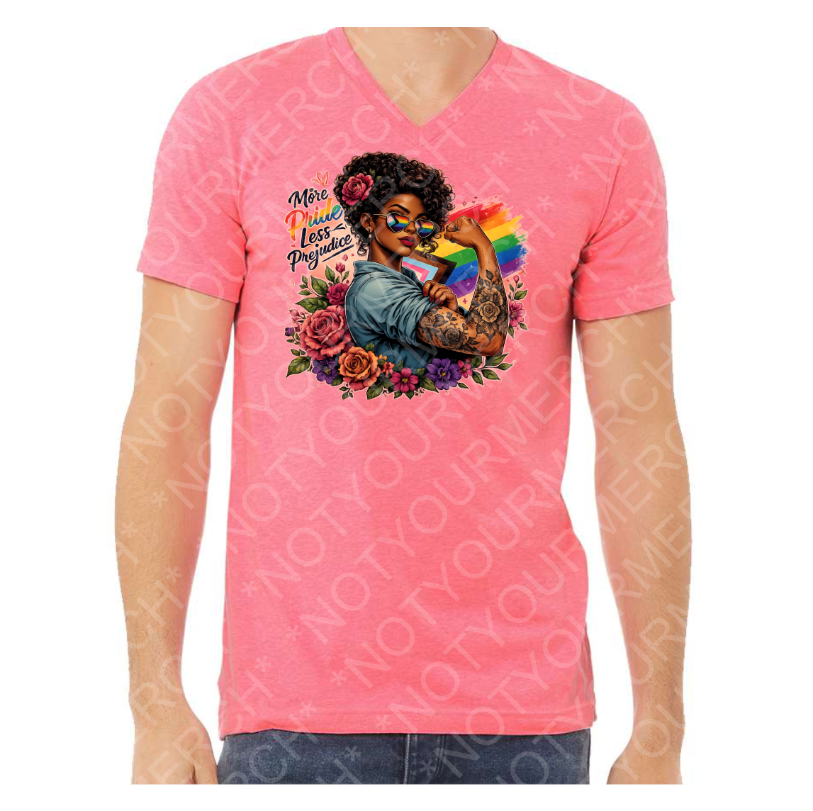MorePride_NeonPink_BlackWoman